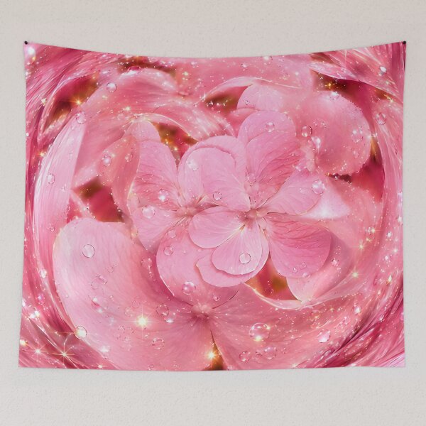 Item preview, Dewy Pink Floral Swirl designed and sold by O'clock Vibes.