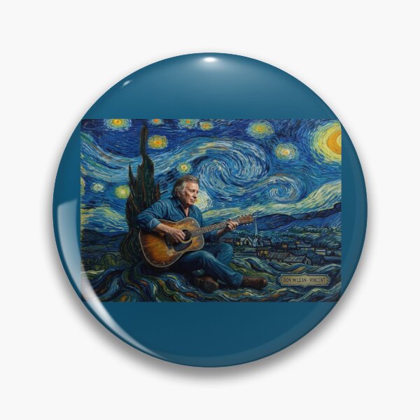 Item preview, Don McLean's Vincent Song Poster designed and sold by Halifaxartguy.