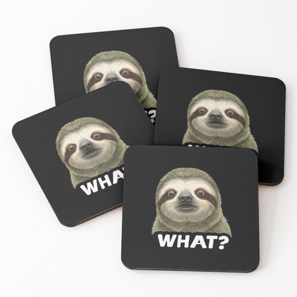 Item preview, Funny Sloth What Humor Meme Zoo Boys Girls Kids designed and sold by rafaeltto.