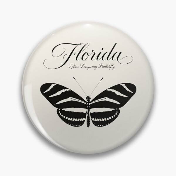 Item preview, Florida Zebra Longwing Butterfly designed and sold by The-Drip-Studio.