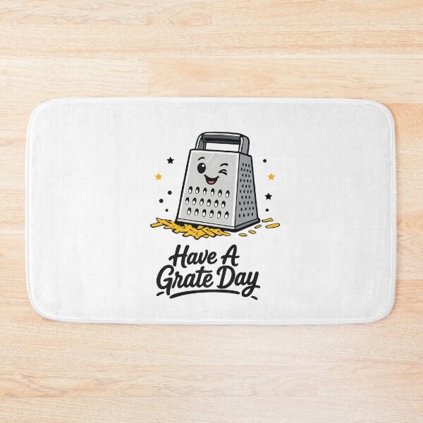 Item preview, Have A Grate Day – Cute Cheese Grater Pun Design designed and sold by Apotheosis by Irie Meraki.