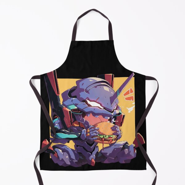 Item preview, Evangelion Unit 01 Neon Genesis Evangelion Chibi Burger Feast designed and sold by earlobejerk.