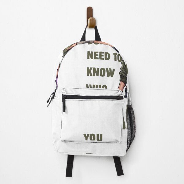 Item preview, Badass You Don't Need To Know Who I Am designed and sold by RamjoVerse.