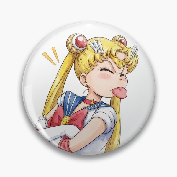 Item preview, SAILOR MOON FUNNY FACE designed and sold by mealtees.