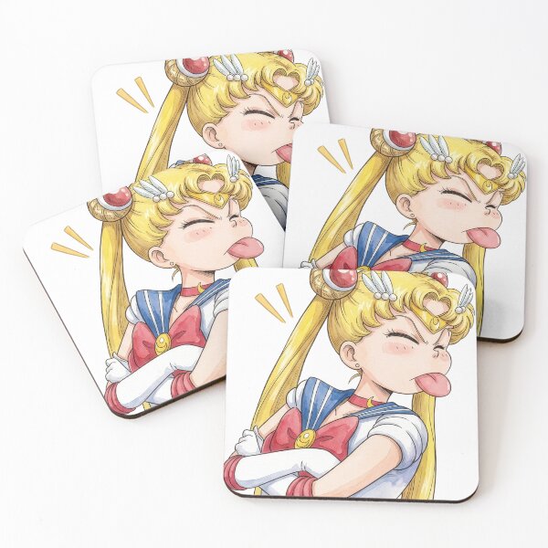 Item preview, SAILOR MOON FUNNY FACE designed and sold by mealtees.