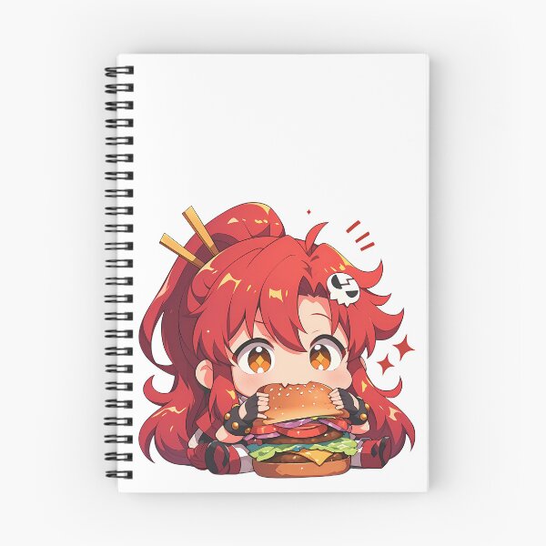 Item preview, Yoko Littner Gurren Lagann Chibi Kawaii Burger Bite designed and sold by earlobejerk.