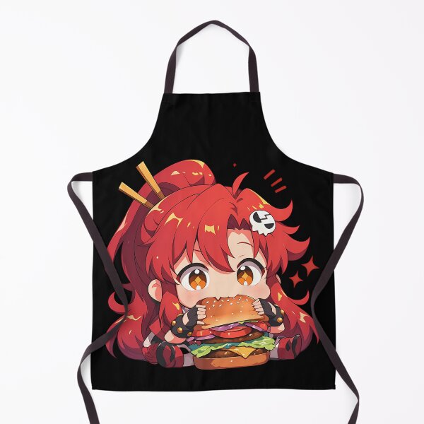 Item preview, Yoko Littner Gurren Lagann Chibi Kawaii Burger Bite designed and sold by earlobejerk.