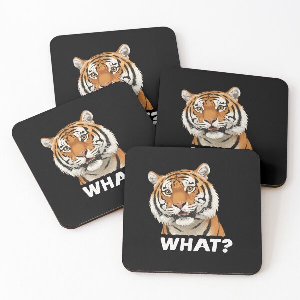 Item preview, Funny Tiger What Humor Meme Zoo Boys Girls Kids designed and sold by rafaeltto.