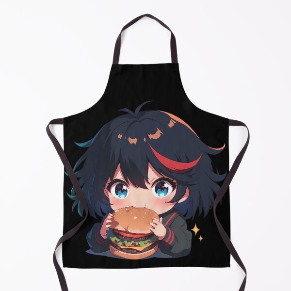 Item preview, Ryuko Matoi Kill la Kill Chibi Burger Kawaii Bite designed and sold by earlobejerk.