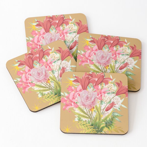 Item preview, Floral art in pink tones  designed and sold by Extremeallie.