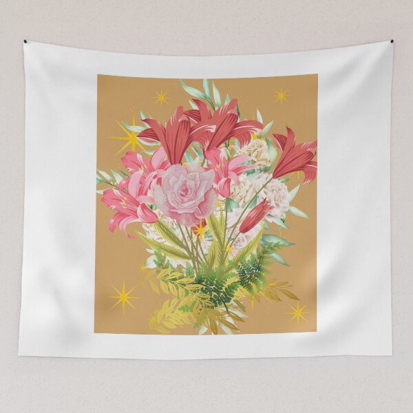 Item preview, Floral art in pink tones  designed and sold by Extremeallie.