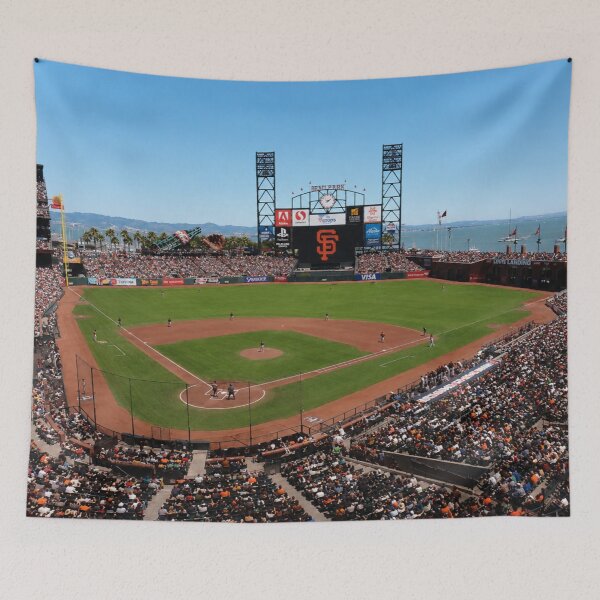 Item preview, Epic Day at Oracle Park – San Francisco Giants Stadium Panorama designed and sold by Kimberly Palmer.