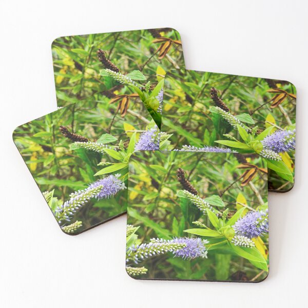 Item preview, Bright Purple Veronica Flowers in Summer Garden designed and sold by MariaAteva.