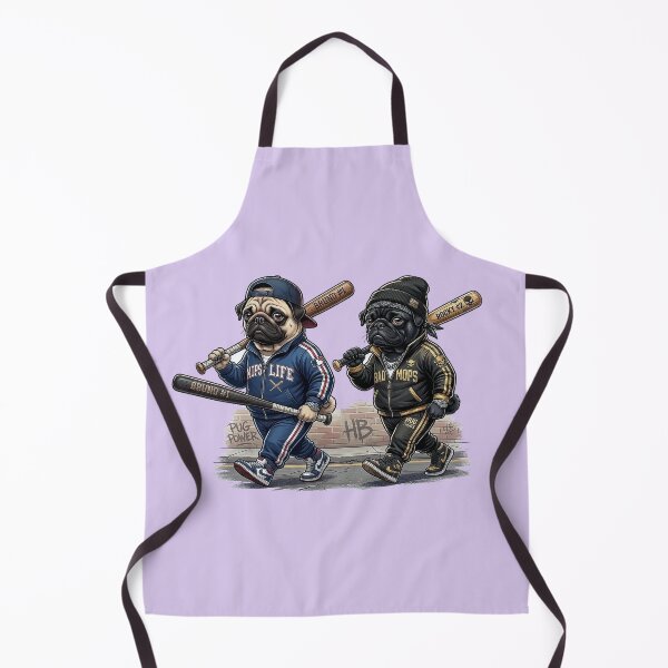 Item preview, Bruno & Rocky - Pug Thug Brothers designed and sold by mikemuchu.