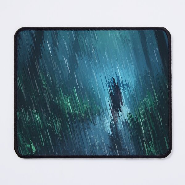 Item preview, Rain In the Blue Forest Gloom designed and sold by Ellia Arts.