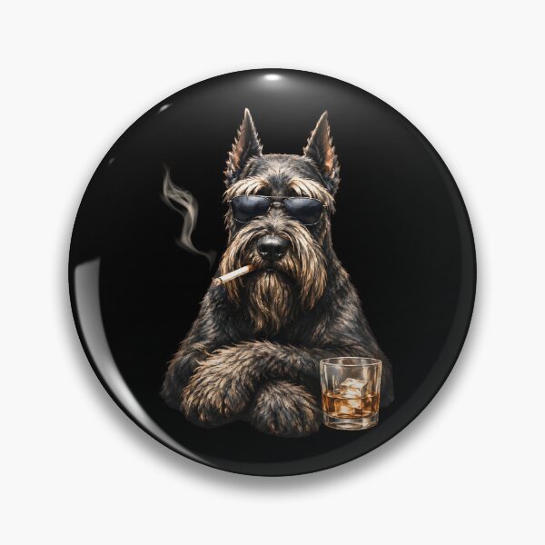 Item preview, Schnauzer Boss Dog Sunglasses Vintage Dog Lover designed and sold by JerdbordinShop.