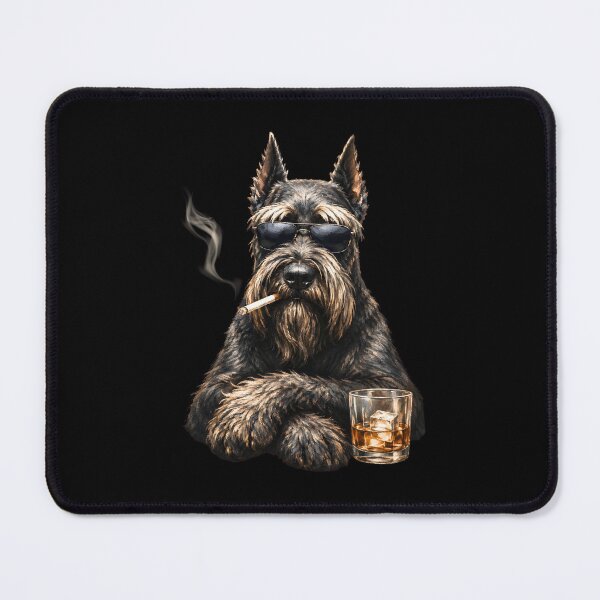 Item preview, Schnauzer Boss Dog Sunglasses Vintage Dog Lover designed and sold by JerdbordinShop.