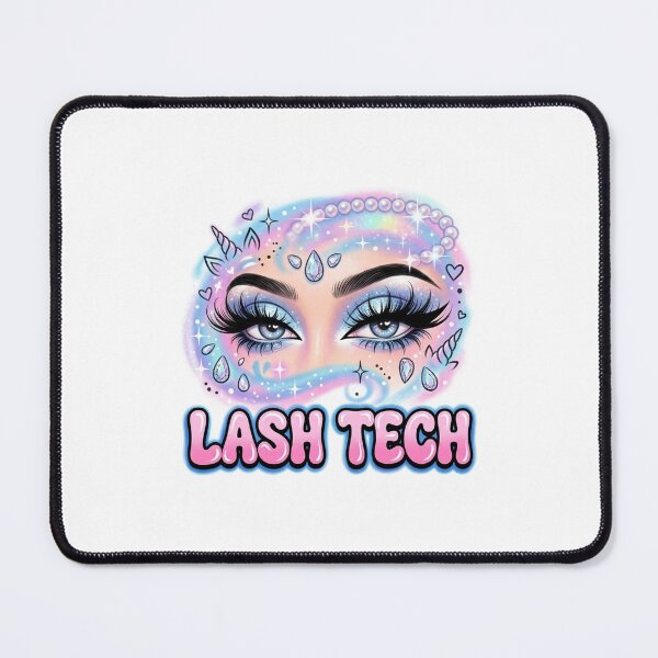 Item preview, Retro Y2K Glam Barbie Eyelash Lash Tech designed and sold by DuckOddity.