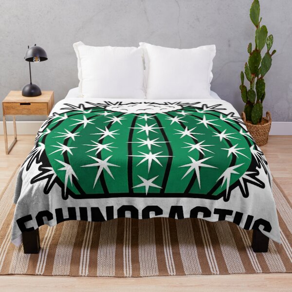 Item preview, Minimalist White Spine Echinocactus Geometric Vector Logo designed and sold by GreenDivisionJP.