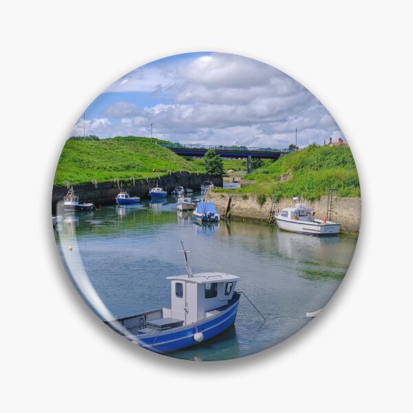 Item preview, High Tide at Seaton Sluice Harbour in Northumberland designed and sold by Violaman.