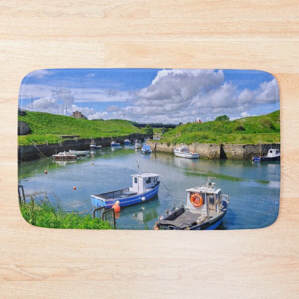 Item preview, High Tide at Seaton Sluice Harbour in Northumberland designed and sold by Violaman.