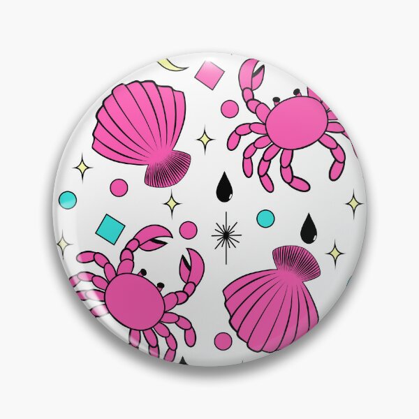 Item preview, Cancer Zodiac Pattern. I’m Sensitive What’s Your Excuse. Funny Water Sign Astrology Crab Print designed and sold by TaaLoveDesigns.