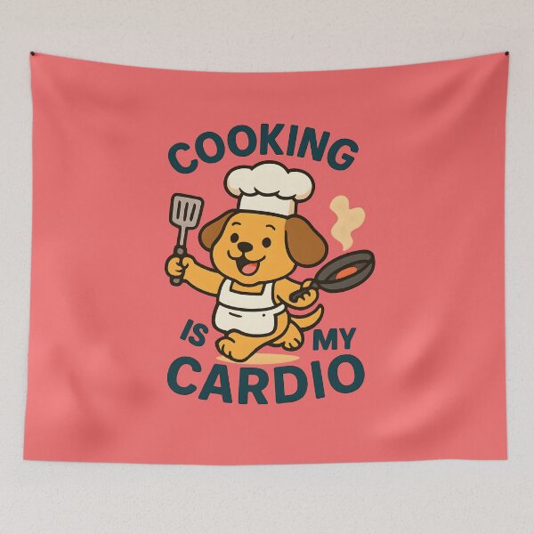 Item preview, Cooking is my Cardio designed and sold by Pixel-Lair.