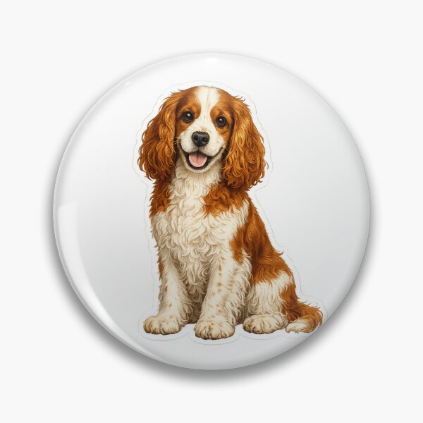 Item preview, Welsh Springer Spaniel dog designed and sold by BackgroundND.