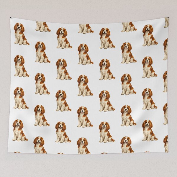 Item preview, Welsh Springer Spaniel dog designed and sold by BackgroundND.