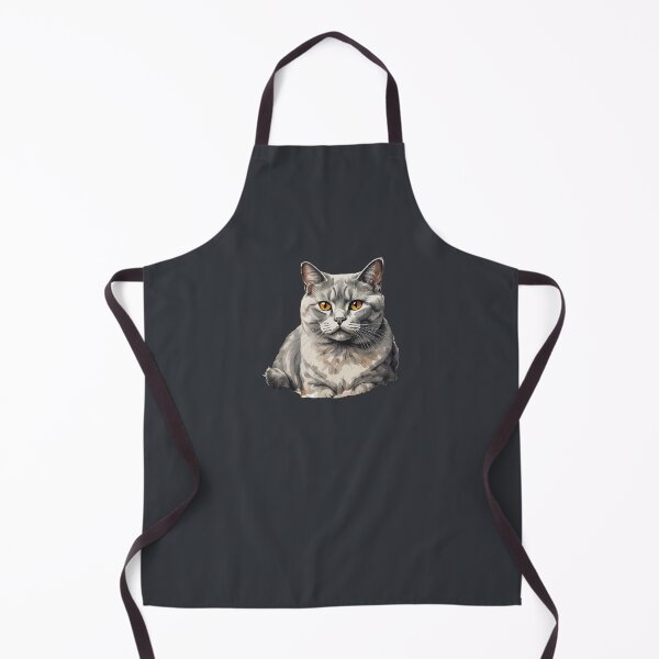 Item preview, Geometric British Shorthair Cat – Modern Pet Art designed and sold by Tklezardesigns.