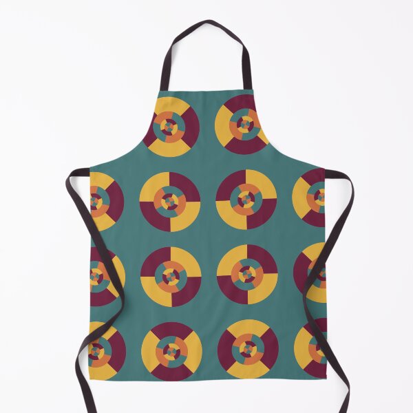 Item preview, Mid Century Space Compass Circle Pattern designed and sold by Dibujo Divertido.