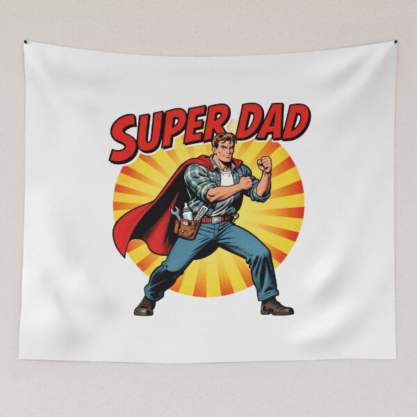 Item preview, super dad designed and sold by CHRIS0008.