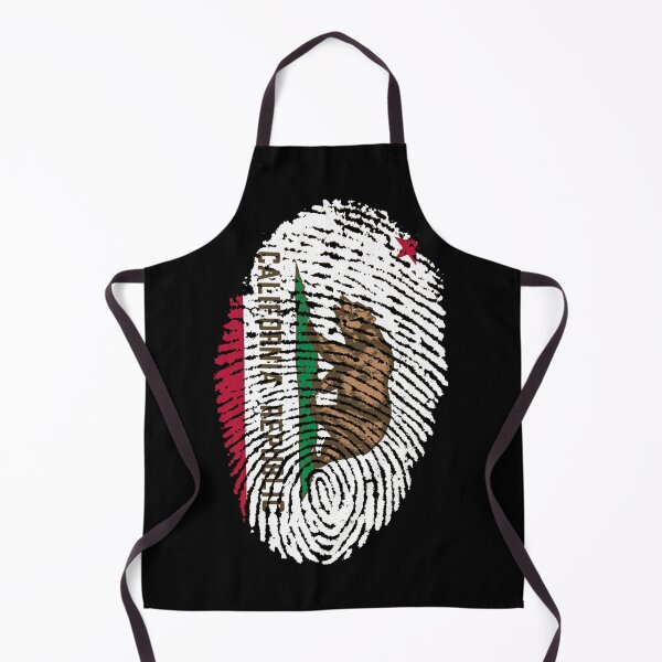 Item preview, California Flag Fingerprint designed and sold by Beluga Cat.