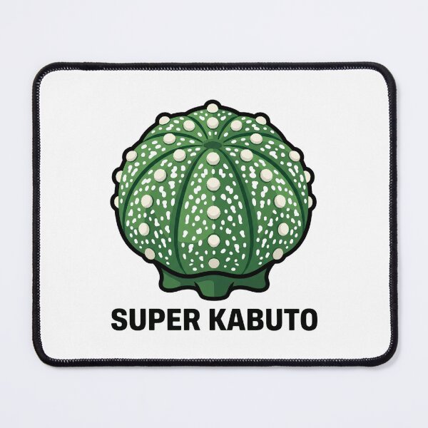 Item preview, Minimalist Super Kabuto Astrophytum Cactus Graphic designed and sold by GreenDivisionJP.