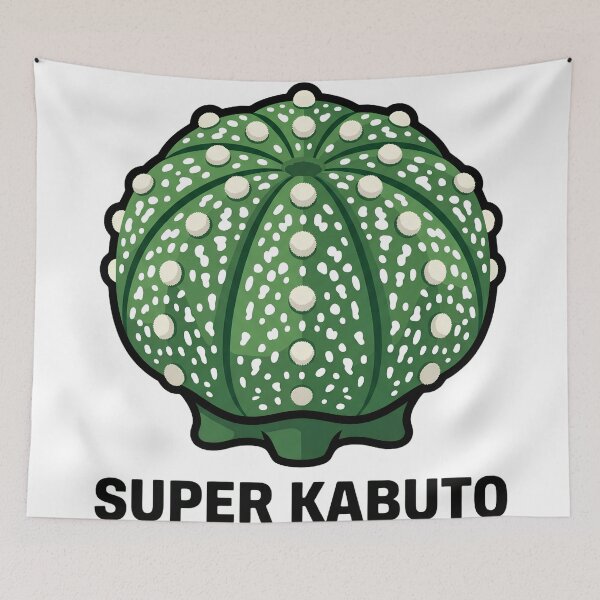 Item preview, Minimalist Super Kabuto Astrophytum Cactus Graphic designed and sold by GreenDivisionJP.