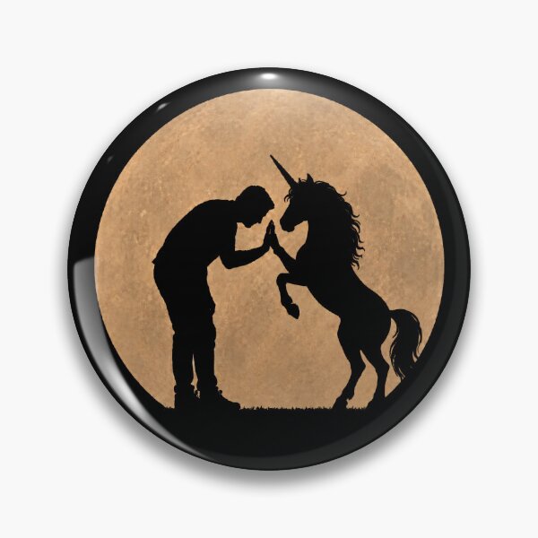 Item preview, Funny Unicorn Fathers Day Full Moon Mom Dad Kids designed and sold by FurryHavenPH.