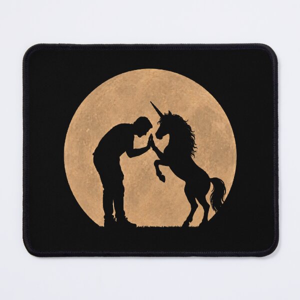 Item preview, Funny Unicorn Fathers Day Full Moon Mom Dad Kids designed and sold by FurryHavenPH.