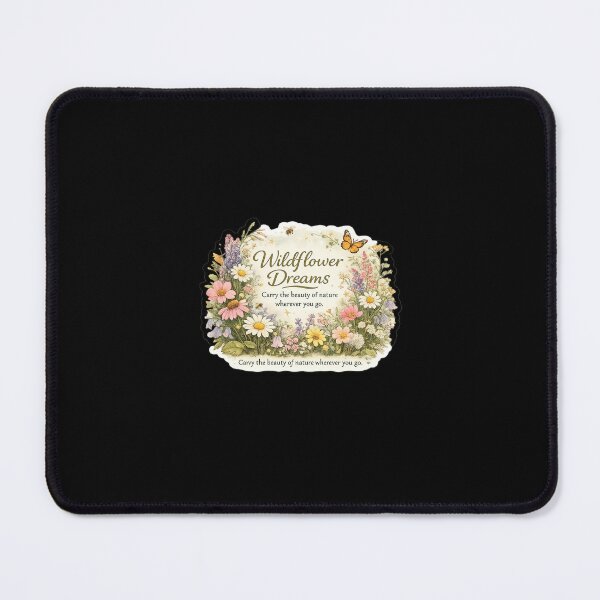 Item preview, Wildflower Dreams Sticker | Nature Aesthetic Floral PNG Design designed and sold by Ishratparween11.