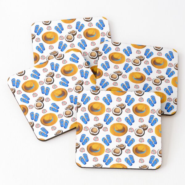 Item preview, Summer Vibes Pattern designed and sold by Crystalsdrawing.
