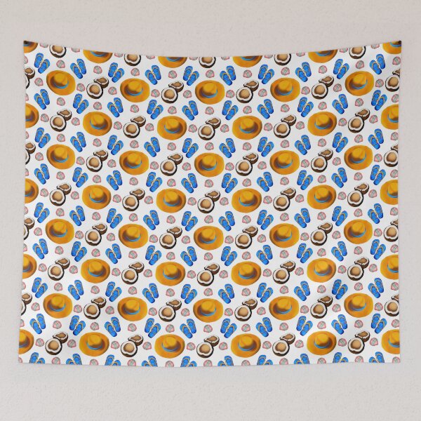 Item preview, Summer Vibes Pattern designed and sold by Crystalsdrawing.
