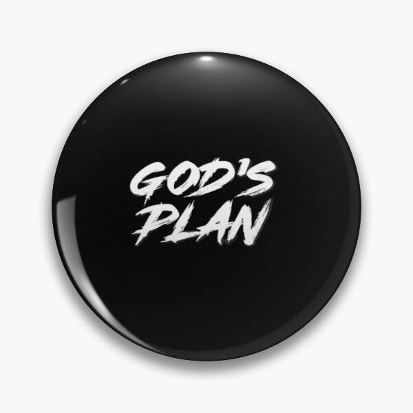 Item preview, Bold “God’s Plan” Brushstroke Typography | Faith‑Inspired Minimalist Black & White Design designed and sold by Bright Nest Studio.