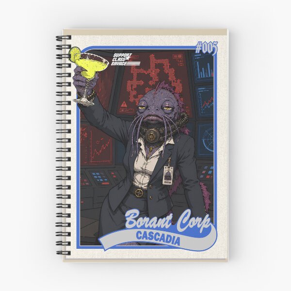 Item preview, Trading Card #005: Borant Corp - Cascadia | Dungeon Crawler Carl Fan Design designed and sold by SupportClassSavage.