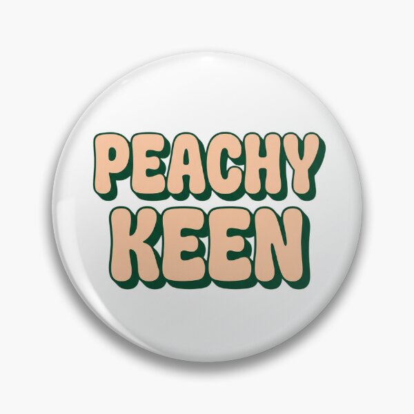 Item preview, Peachy Keen Retro 70s Bubble Font Drop Shadow Typography designed and sold by Ortsas.