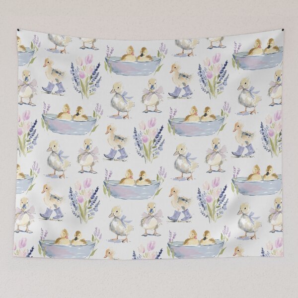 Item preview, Baby Ducks In Lilac designed and sold by DelicateBalance.