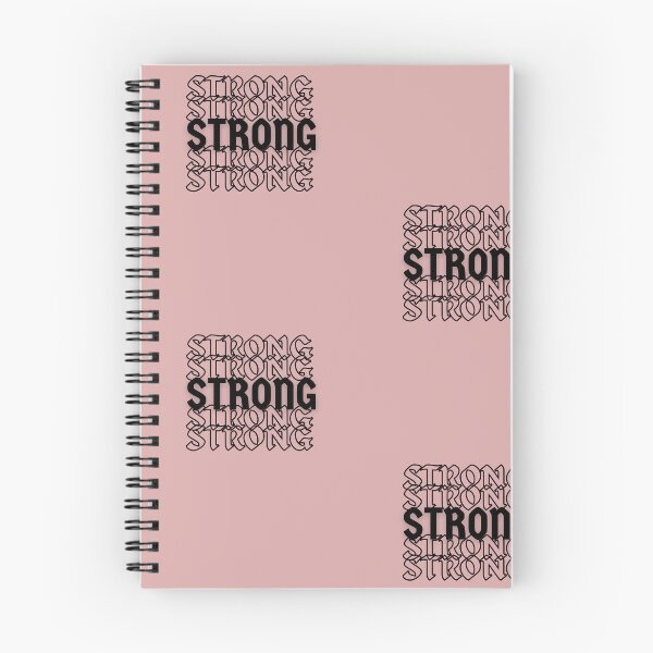 Item preview, Strong Motivational Typography Word Design designed and sold by TheReezeStudio.