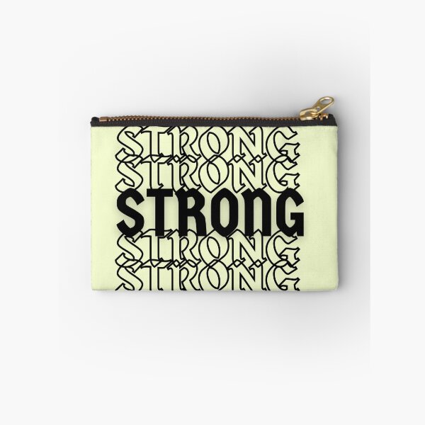 Item preview, Strong Motivational Typography Word Design designed and sold by TheReezeStudio.