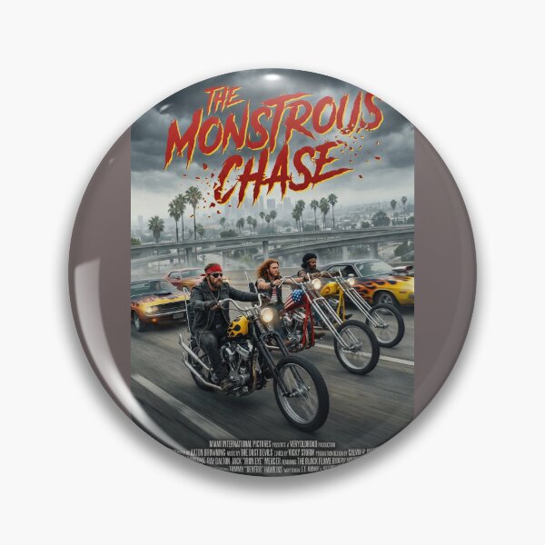 Item preview, ROAD MOVIE POSTER THE MONSTROUS CHASE 1967 designed and sold by VERYOLDROAD BY AXTON BROWNING .