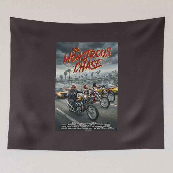Item preview, ROAD MOVIE POSTER THE MONSTROUS CHASE 1967 designed and sold by VERYOLDROAD BY AXTON BROWNING .
