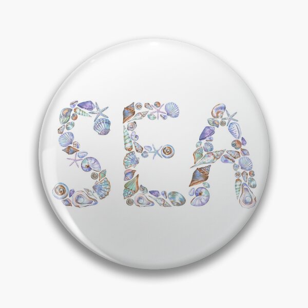 Item preview, Sea Word Created from Seashells designed and sold by Flowersforbear.