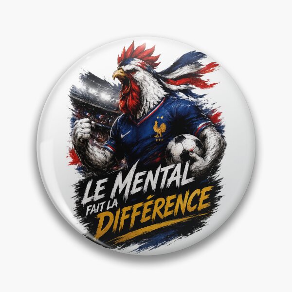 Item preview, CoqGaulois France World Cup 2026 - Mental strength makes the difference designed and sold by CoqGaulois.